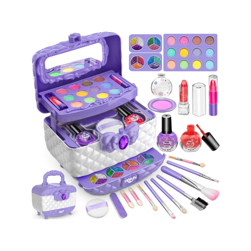 Wasbare make-up schoonheidsset voor kinderen