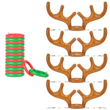 Afbeelding in Gallery-weergave laden, Christmas Reindeer Antler Ring Toss Game
