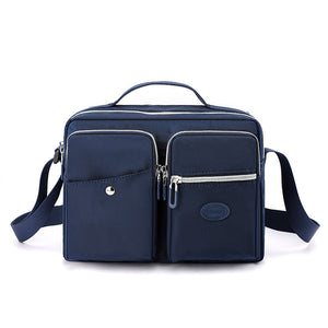 Lightweight Multi Pocket Messenger Bag