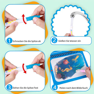 Magisches Wasserbilderbuch Für Kinder