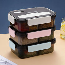 Afbeelding in Gallery-weergave laden, Plastic Bento Opbergvak Lunchbox
