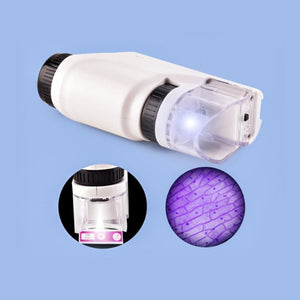 Draagbare LED verlichte microscoop