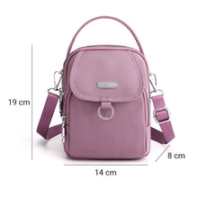 Afbeelding in Gallery-weergave laden, Lightweight Waterproof Multi-Pocket Crossbody Bag
