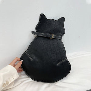 Cross body tas in de vorm van een kat