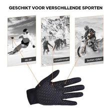 Afbeelding in Gallery-weergave laden, Winddichte thermische handschoenen met touchscreen
