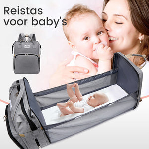 Alles-in-één luierrugzak voor baby's