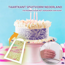 Afbeelding in Gallery-weergave laden, DIY Cake Lace Decoratie Mould
