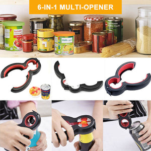 6 in1 Multifunctionele Flesopener