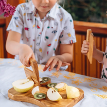 Afbeelding in Gallery-weergave laden, Montessori kindermesje (willekeurig patroon)
