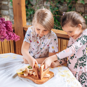 Montessori kindermesje (willekeurig patroon)