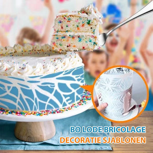 DIY Cake Lace Decoratie Mould