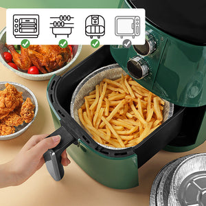 Ronde bakplaat met bakblik Magnetron Airfryer Foliebak