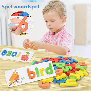 Spel voor letterherkenning