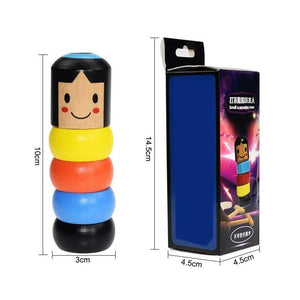 Onbreekbaar houten Man Magic Toy