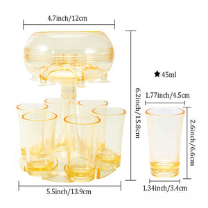 6 Shotglas dispenser en houder