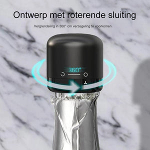 Herbruikbare fles bewaar kurk