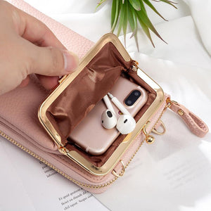 Dames telefoon tas stevige crossbody tas