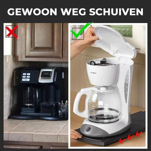 Veelzijdig verplaatsbaar koffieblad