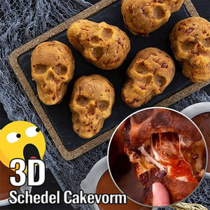 3D Schedel Cakevorm