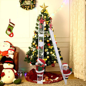 Elektrische klimladder Kerstman