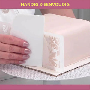 DIY Cake Lace Decoratie Mould