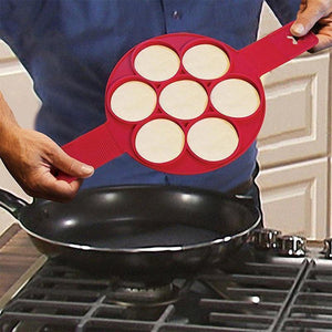 Non-stick siliconen pannenkoekvorm ring