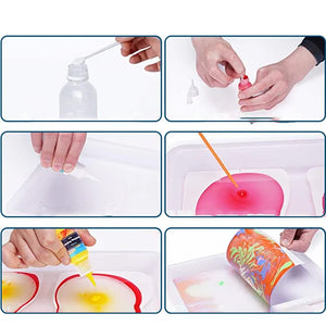 Water Marmering verf Art Kit