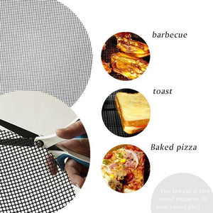 Non-stick BBQ grill mesh mat