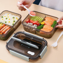 Afbeelding in Gallery-weergave laden, Plastic Bento Opbergvak Lunchbox
