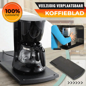 Veelzijdig verplaatsbaar koffieblad