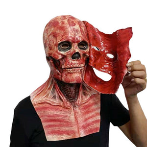 Halloween-schedel dubbellaags masker