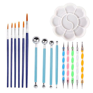 Mandala Dotting Gereedschap Kit (20 PCs)