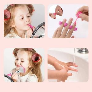 Wasbare make-up schoonheidsset voor kinderen