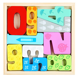 Houten peuter puzzels