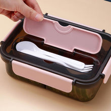 Afbeelding in Gallery-weergave laden, Plastic Bento Opbergvak Lunchbox
