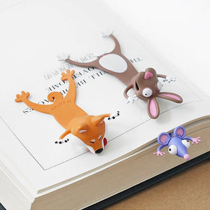 3D dieren boekenleggers