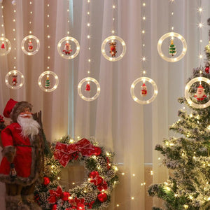 (🎅Early Xmas Sale🎅) Kerst LED Gordijn String Light