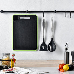 Double-sided rapid defrosting cutting board