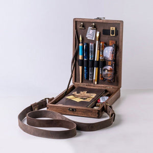 Schrijvers Messenger houten Box